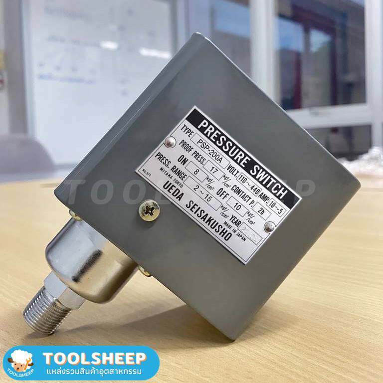 เพรสเชอร์สวิทช์ UEDA รุ่น PSP-200A (Pressure Switch)