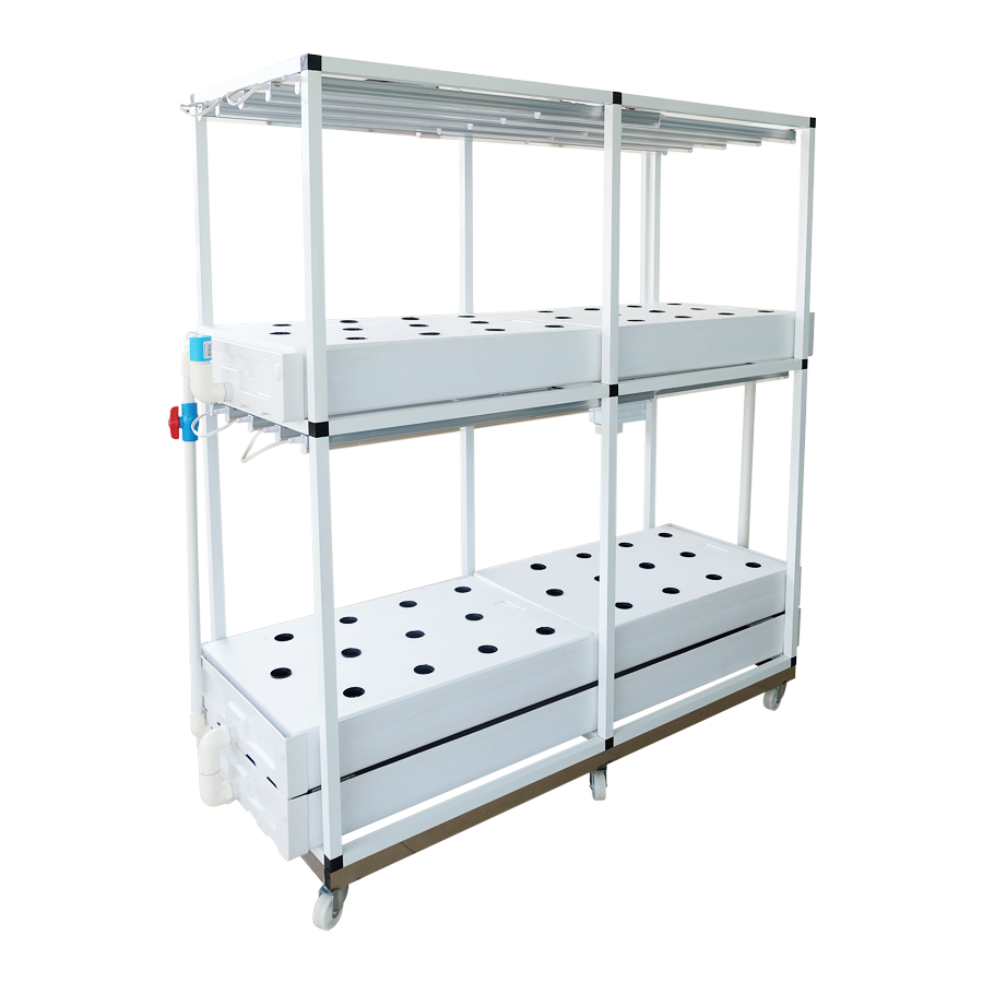 แปลงปลูกผักไฮโดรโปนิกส์ รุ่น DRFT PLUS (ผักไทย168 ต้น/ผักสลัก 48 ต้น)