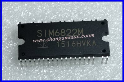 SIM6822M IC อินเวอร์เตอร์ IC IPM บอร์ดตู้เย็นฮิตาชิ บอร์ดเครื่องซักผ้า LG สินค้าเกรดแท้ สินค้าใหม่