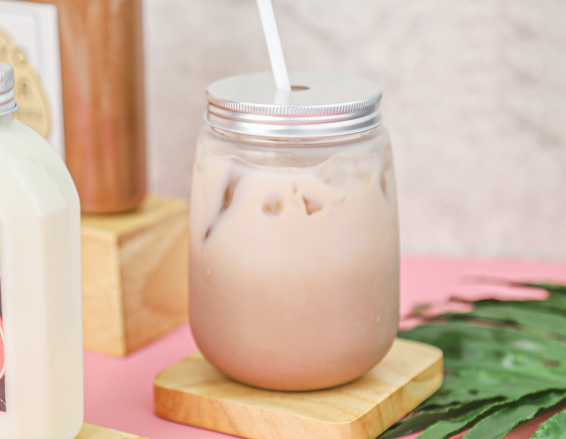 ขวดพลาสติกPET ฝาอลูมิเนียมสีเงิน 500ml. PP