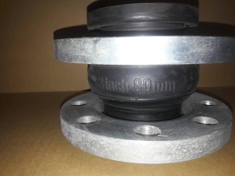ข้อต่อยางลอนเดี่ยว ขนาด 3" หน้าแปลน JIS (Flexible Joint - 3Inch)