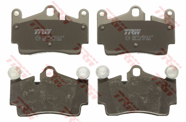 ผ้าเบรค - หลัง PORSCHE CAYENNE (955) ปี 2002-2010 / TRW-COTEC