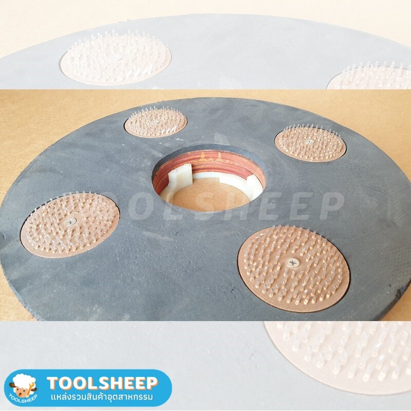 จานจับสก๊อตไบร์ท QUALITY จานไม้