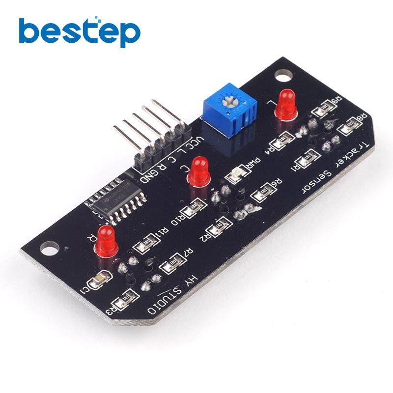 3 Road Tracing Sensor Robot