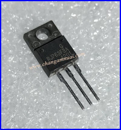 RJP63F3A IGBT 630V 40A TO-220 แท้ถอด ขาชุบใหม่