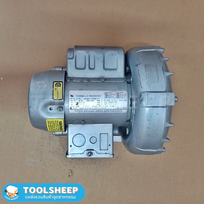 เครื่องดูด-เป่าอากาศ RING BLOWER GAST รุ่น R-1102