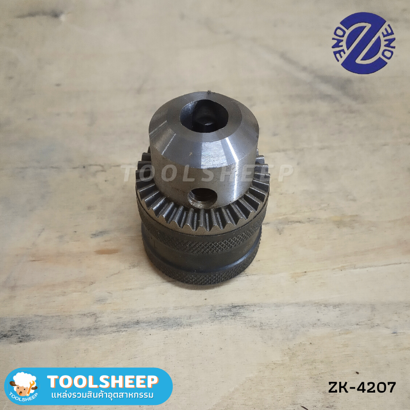 สว่านลม ZK-4207 ขนาด 3/8" พร้อมอุปกรณ์ (Air Angle Drill)