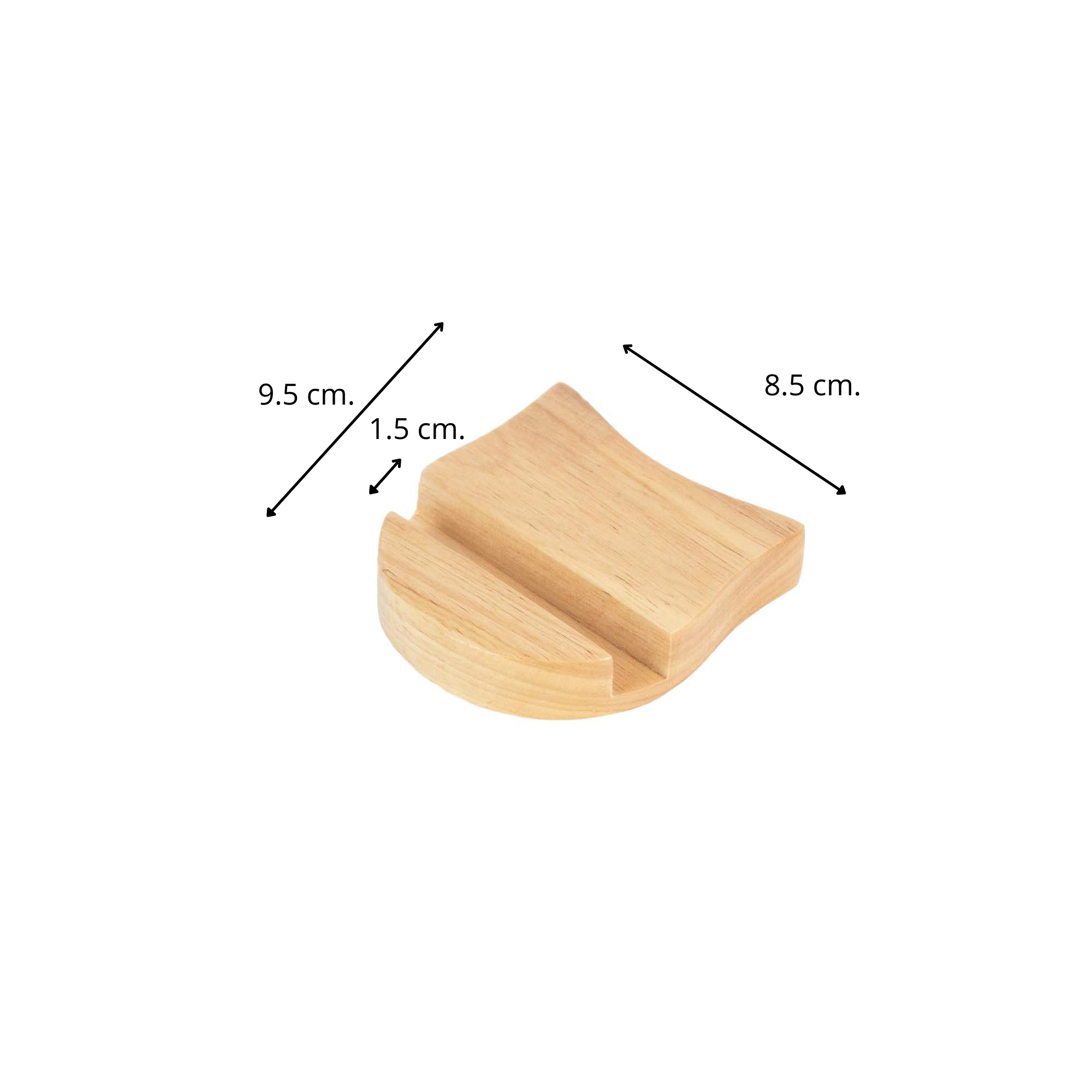 MINIWOOD ที่ตั้งโทรศัพท์ ที่วางโทรศัพท์ ขาตั้งโทรศัพท์ รูปแมว Cat Phone stand