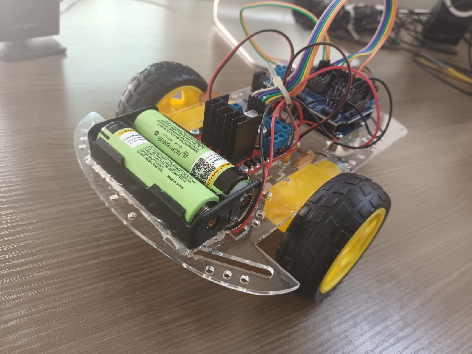 ชุดคิท หุ่นยนต์ Arduino ควบคุมด้วยเสียงปรบมือ