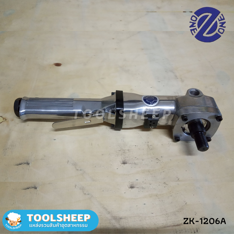 เครื่องขัดกระดาษทรายลม ZK-1206A ขนาด 7" พร้อมอุปกรณ์ (Made in Taiwan)