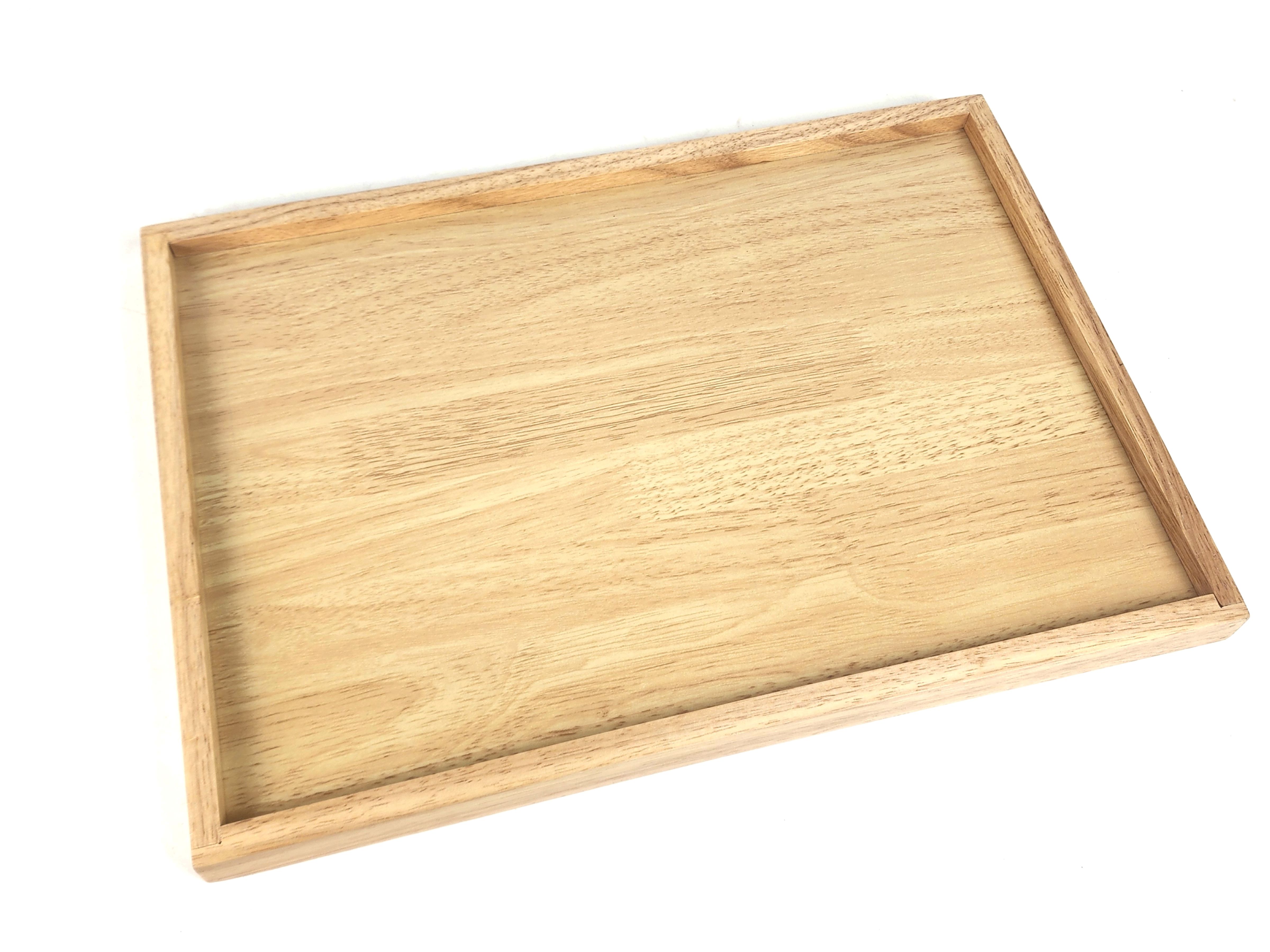 MINIWOO กระบะไม้ ถาดเสริฟ ถาดวางของ Wooden Tray
