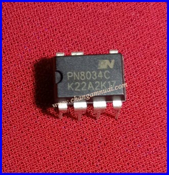 PN8034C PN8034M PN8034A ลงท้ายด้วยC A M ใส่ได้หมด DIP-7 ไอซีบอร์ดสวิตชิ่ง