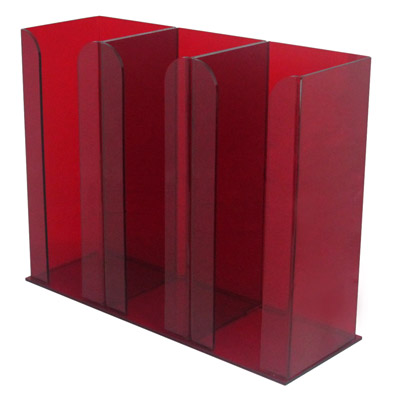 กล่องใส่แก้วเครืองดื่ม 3 ช่อง Acrylic box for keep Drink Glass 1610-149