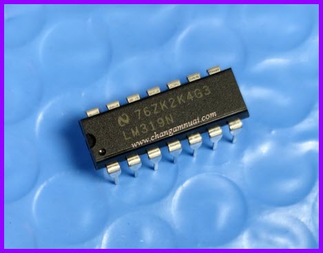 LM319N ไอซี High Speed Dual Comparator DIP-14 แท้