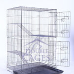 กรงแมวแบบพับ ถาดเบอร์ 1 (ขนาดใหญ่)