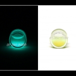 จิวอะคริลิคตันสีใส เรืองแสง (6-20 mm)