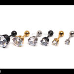 จิวก้านสแตนเลสเพชร (ชิ้น)