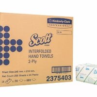 2375403 Interfold Hand Towels แบบ ลัง (24ห่อ/ลัง)