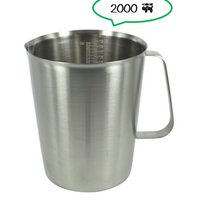 กระบอกตวงสแตนเลส 2000 ซีซี