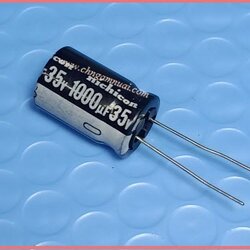 C 1000uF 35V ยี่ห้อ Nichicon 105'C ขนาด 13x20 มิล
