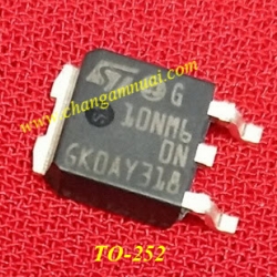 10NM60 10NM60N 10NM60ND DPAK MOSFET TO-252 650v 10A ใช้แทน 5N50 - 5N52U - D9N50