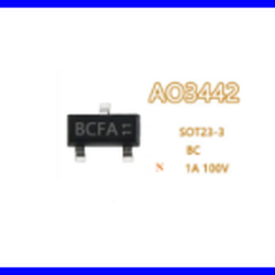 AO3442 BC Fet-N 1A 100V SOT23-3 มอสเฟต