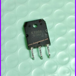 K1058 160V 7A N-channal มอสเฟตขยายเสียง TO-3P สินค้าถอดมือ 2