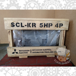 มอเตอร์ mitsubishi SCL-KR ขนาด 5HP (4P)
