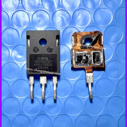 IXGH48N60C3D1 600v 48A IGBT TO-247 สินค้าถอด มือสอง ยี่ห้อ IXXYS