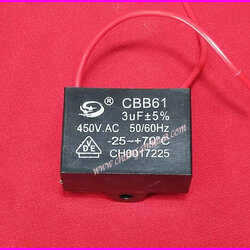 C 3uf450v คาปาซิสเตอร์พัดลม