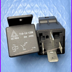 Y16-1A-12DM รีเลย์ 12VDC 80A 4 ขา