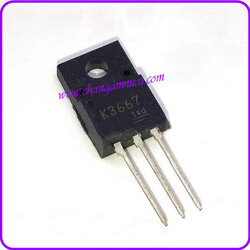 K3667 mosfet N 600V 7.5A TO-220