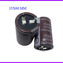 820uf550v ขนาด 35X60MM รหัส CD294 ยี่ห้อ Jianghai