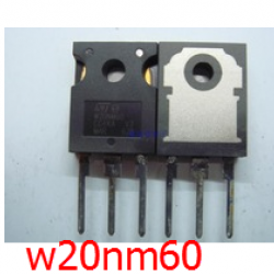 W20NM60 Mosfet 600V 20A TO-247 For LCD LG สินค้าแท้ถอดมือ 2