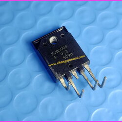 RJQ6008BDPM 600V 10A IGBT บอร์ดแอร์ TO-3PFM-5 สินค้าถอด มือสอง แบบขา 1 กับขา 3 วัดถึงกัน ขา 3 ว่างไม่ใช้งาน