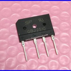KBJ2510 GBJ2510 25A1000V ไดโอดบริดจ์ diode bridge