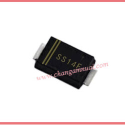 SS14F schottky diode 1A 40v ไดโอดช็อคกี๊