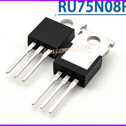 RU75N08R mosfet N 75V 80A TO-220