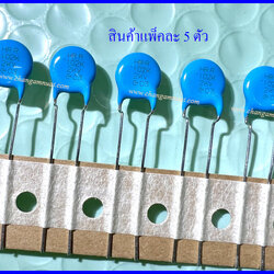 C 102k2kv 0.001uF ยี่ห้อ Murata แพ็คละ 5 ตัว