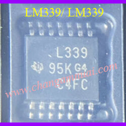 IC L339 / LM339 SOP-14 Quad Differential Comparators