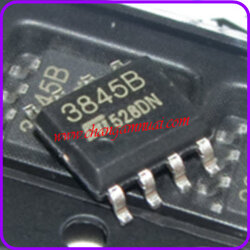 UC3845B SMD SOP8 ทดแทน 3842B- 3843B