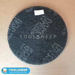 แผ่นสก็อตไบร์ทขัดพื้น 3M (สีดำ) สำหรับเครื่องขัดพื้น CHAMPION