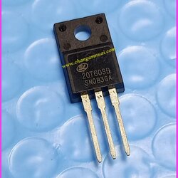 20T60SD 600V 20A IGBT N-Channal TO-220F