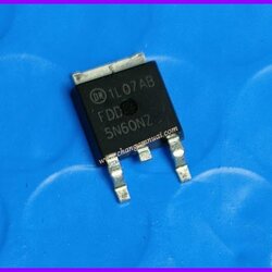 FDD5N60NZ 5N60 600V 4A มอสเฟต TO-252 แท้