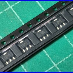 ทรานซิสเตอร์ BA PNP SOT-89 สินค้าแพ็คละ 5 ตัว