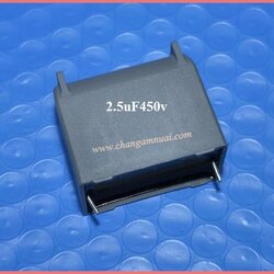 2.5uF450Vคาปาซิสเตอร์ ยี่ห้อ BM แบบลงปริ้น