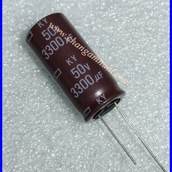 C 3300uF 50V เกรดA 28x40 มิล