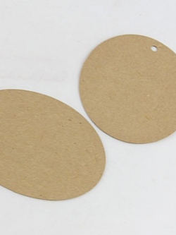 ป้ายวงรีคราฟป้ายแขวน