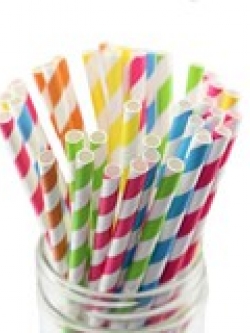 หลอดกระดาษคละลาย