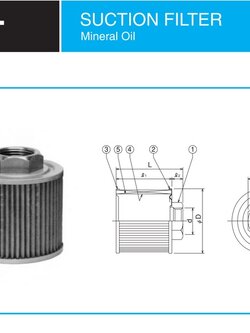 กรองขาดูดในถัง ไฮดรอลิค | Hydraulic Suction Filter | MF, SFT, SFG, SFN, SFR Series